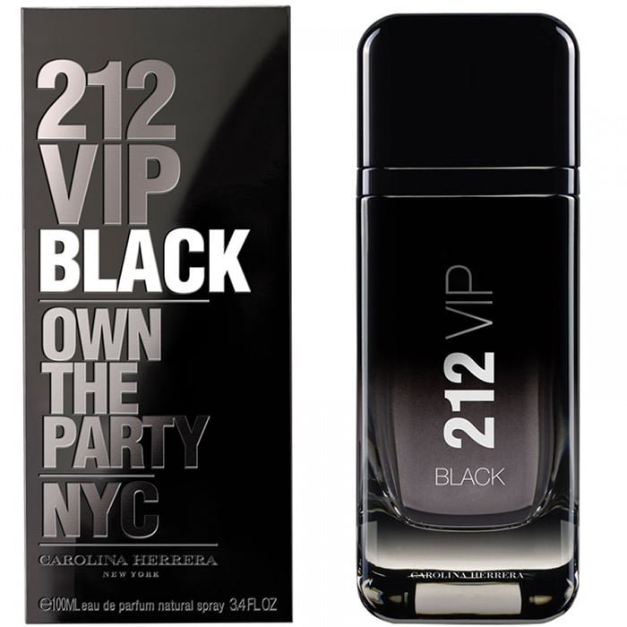 1231444 Carolina Herrera 212 VIP Men Black EDP 100 ml - Парфюм за мъже