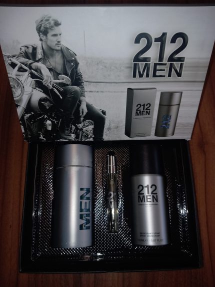 Мъжки Подаръчен Комплект - Carolina Herrera 212 Men 100ml
